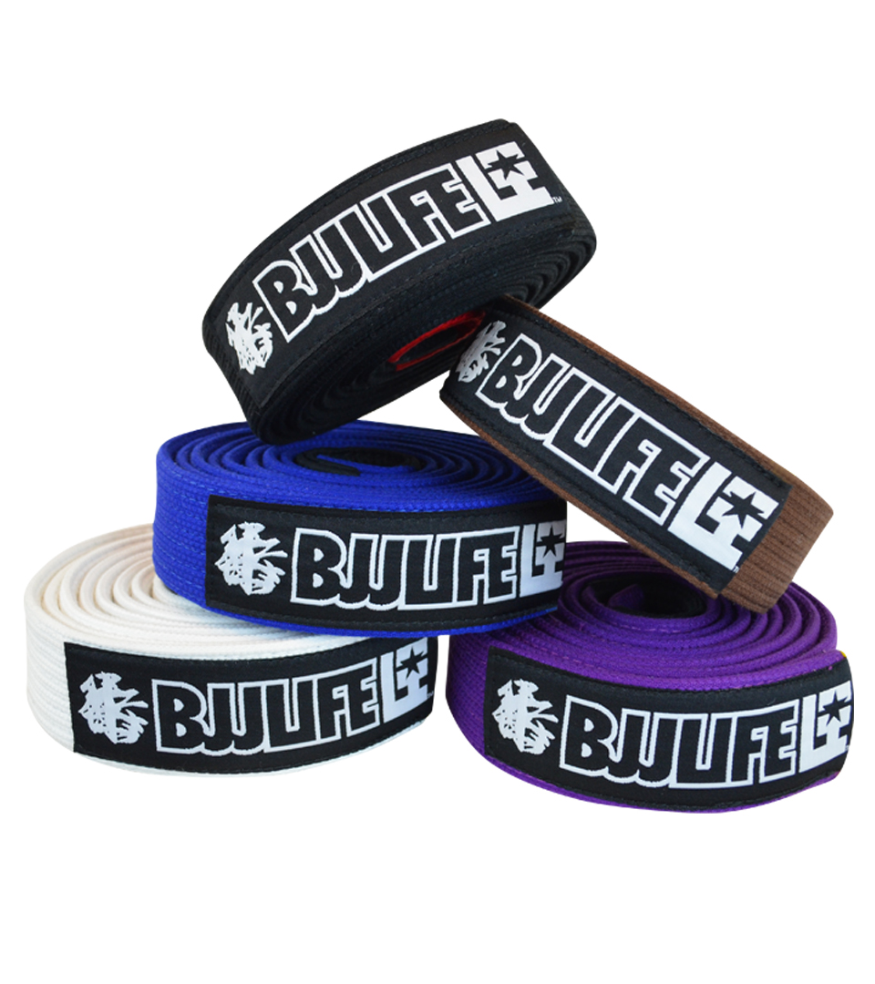 BJJ Life Pearl Weave BeltStack3-1