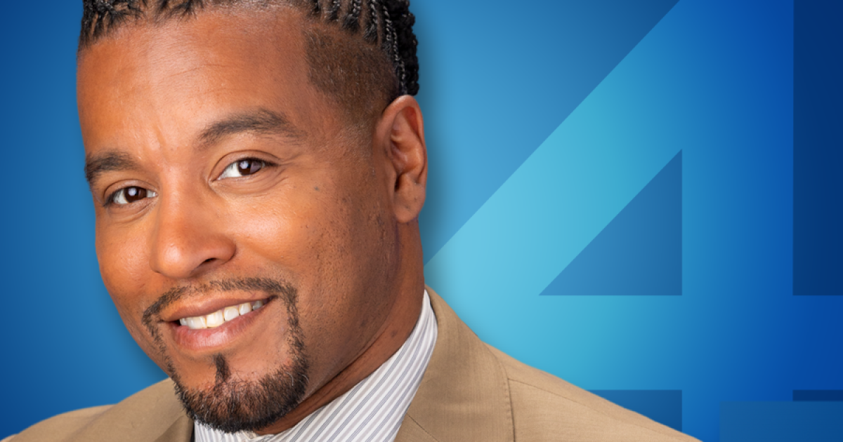 Photo of NBC TMJ4 Milwaukee reporter Gideon Verdin. Gideon interviewed Combat Corner and City Champs for their partnership to empower Milwaukee youth.