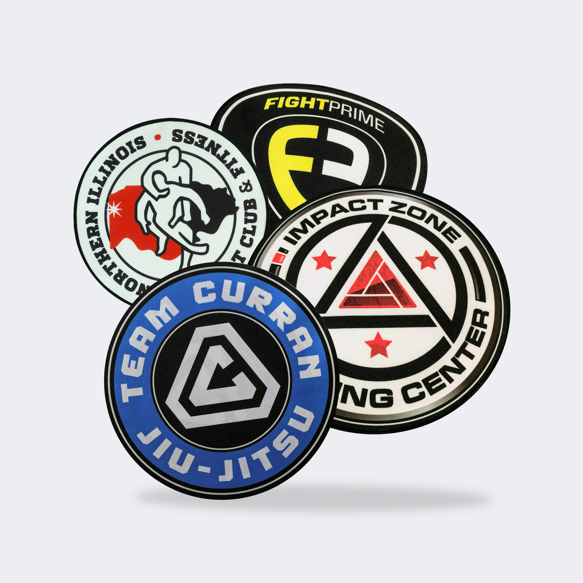 Example photo of custom BJJ Gi Patches by Combat Corner Custom BJJ