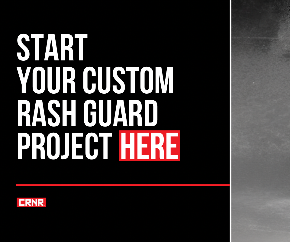 Call to Action image for Combat Corner's Custom Rash Guards Styleguide