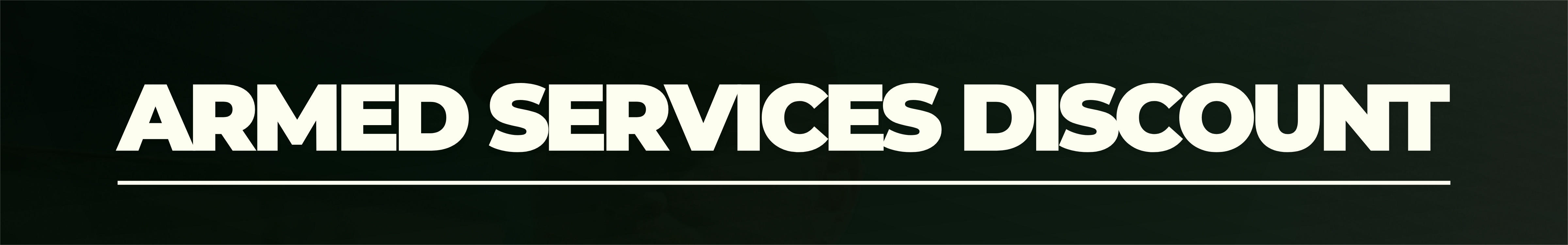 Hero image for Combat Corner's Armed Services Discount Program