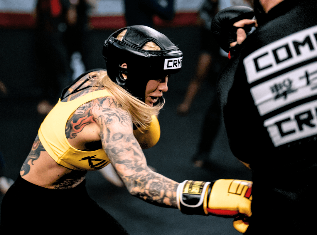 Photo of Taylor Starling for Combat Corner's email signup to gain exclusive access to the CRNR Century Club